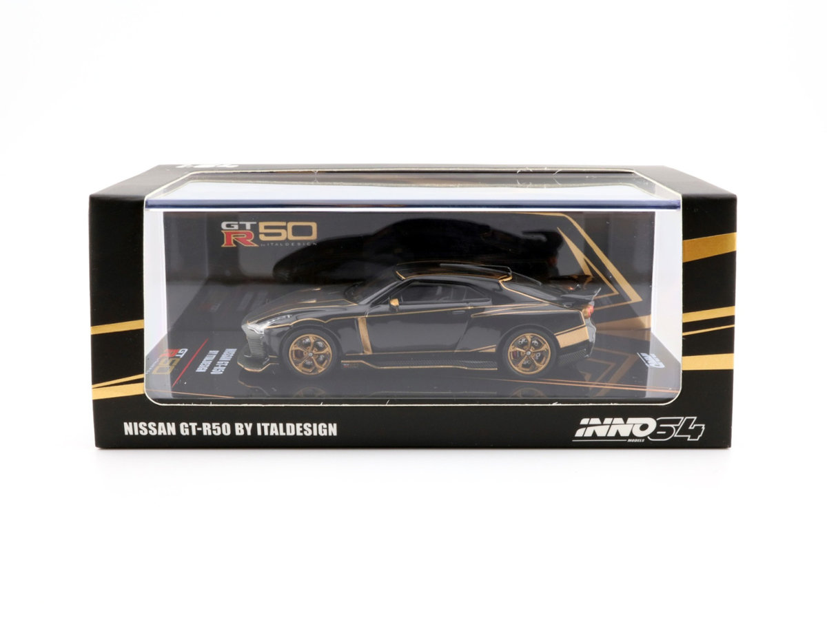 INNO64 Nissan GT-R50 by ITALDESIGN Black GT-R 50