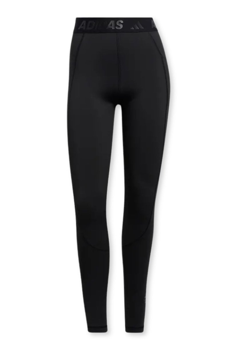 Legginsy damskie Adidas Techfit High Rise Long sportowe czarne-XXS