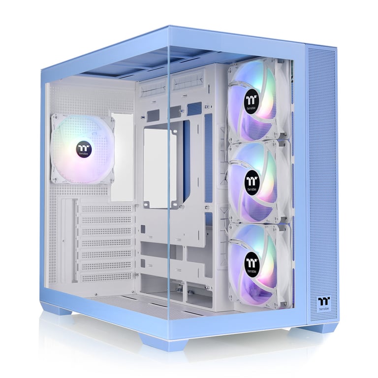 Thermaltake View 380 TG ARGB Hydrangea Blue Midi Tower Niebieski CA-1Z2-00MFWN-00