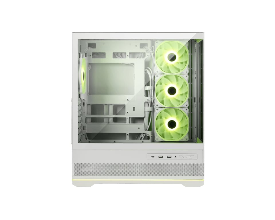 MSI MAG PANO 110R PZ WHITE zabezpieczenia & uchwyty komputerów Midi Tower Biały MAG PANO 110R PZ WHITE