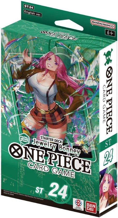 One Piece: The Card Game - ST-24 - Starter Deck - Green Jewelry Bonney Bandai - gra