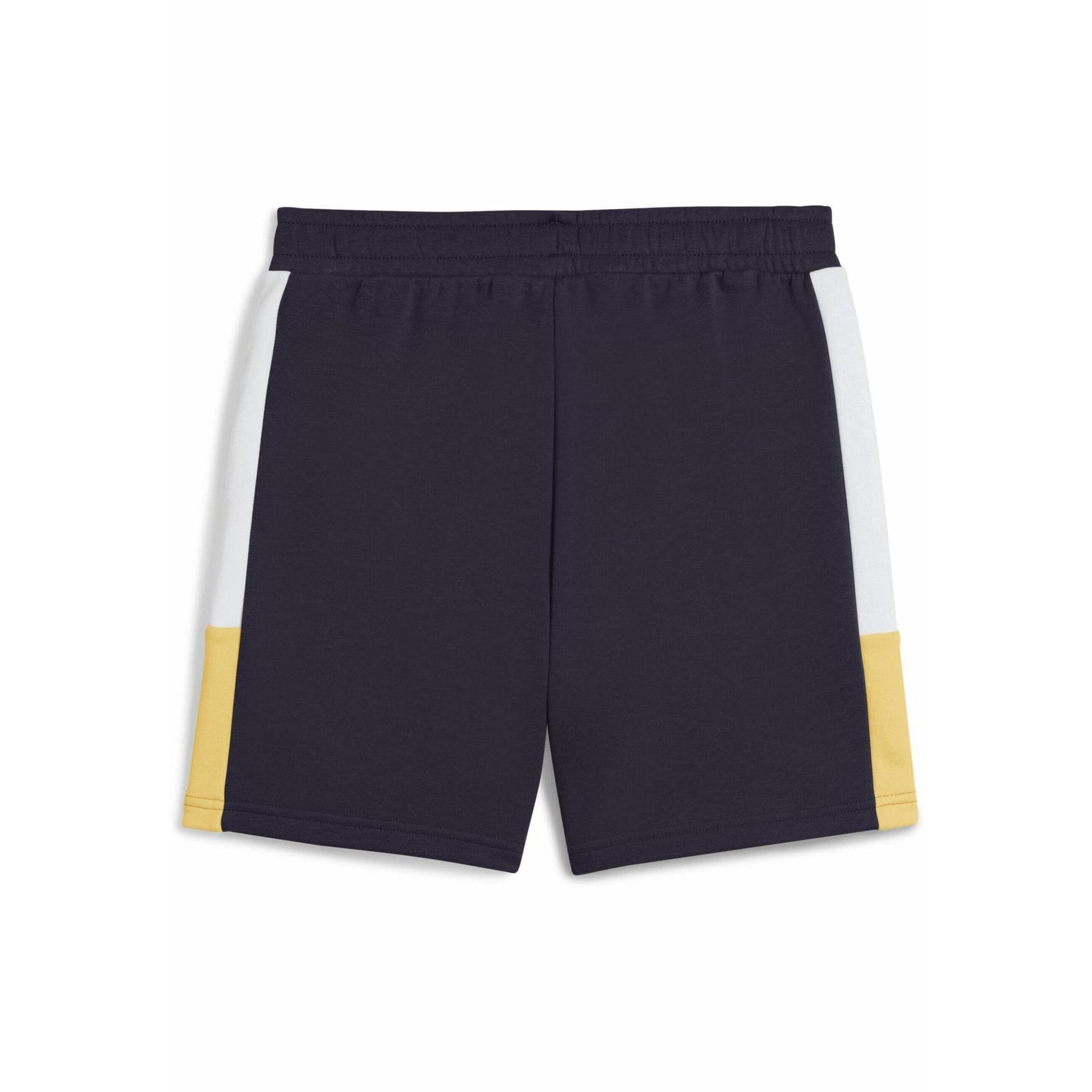 Młodzieżowe szorty Essentials Block PUMA New Navy Blue