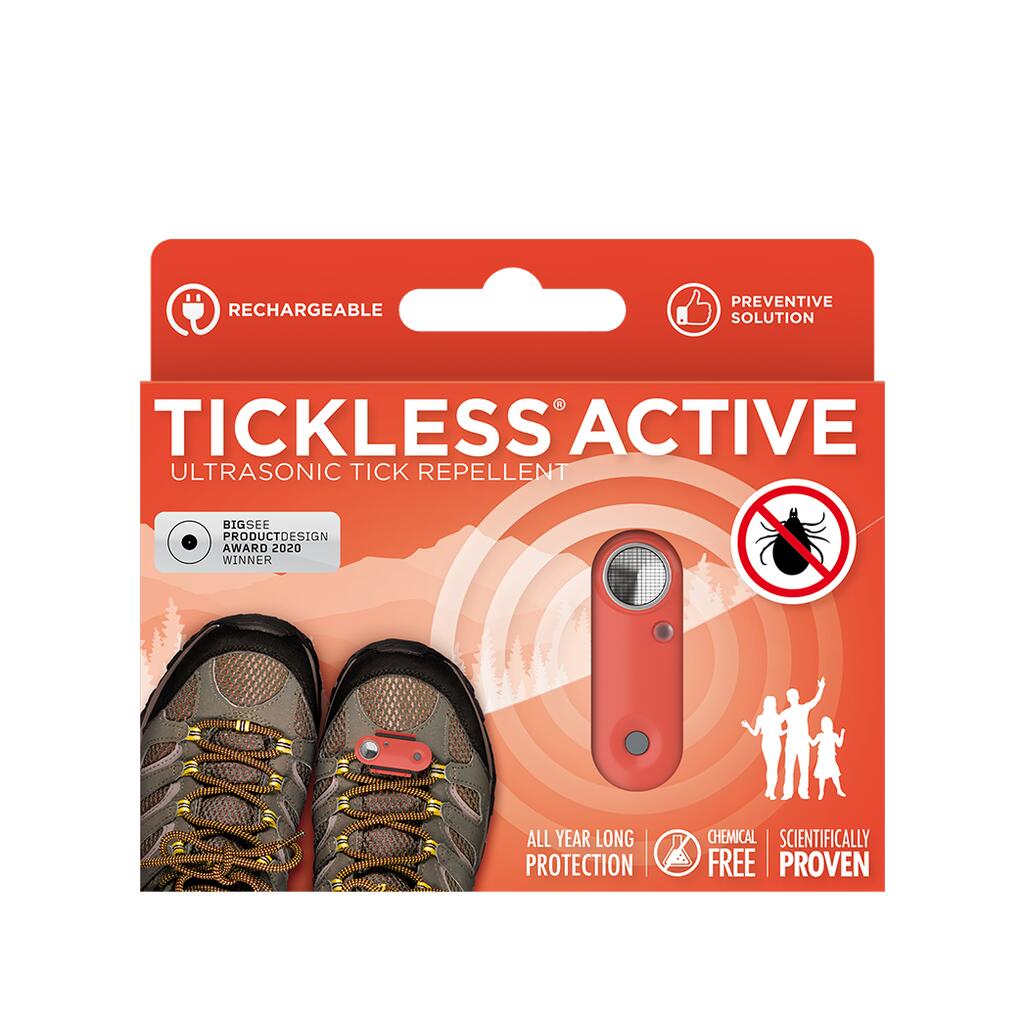 Tickless Odstraszacz kleszczy ACTIVE Orange. Odstraszacz na kleszcze dla aktywnych.