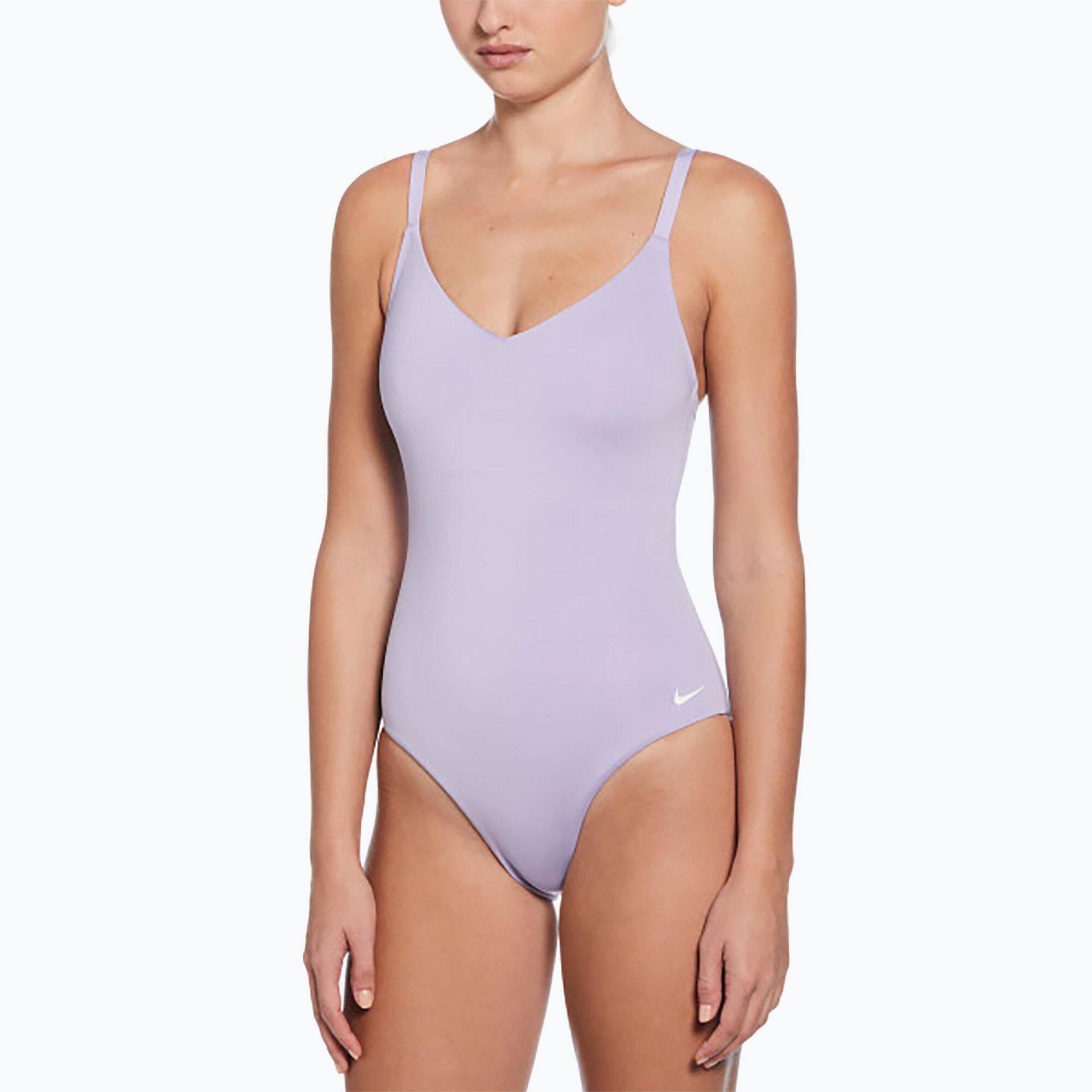 Strój pływacki jednoczęściowy damski Nike Essential V-Neck