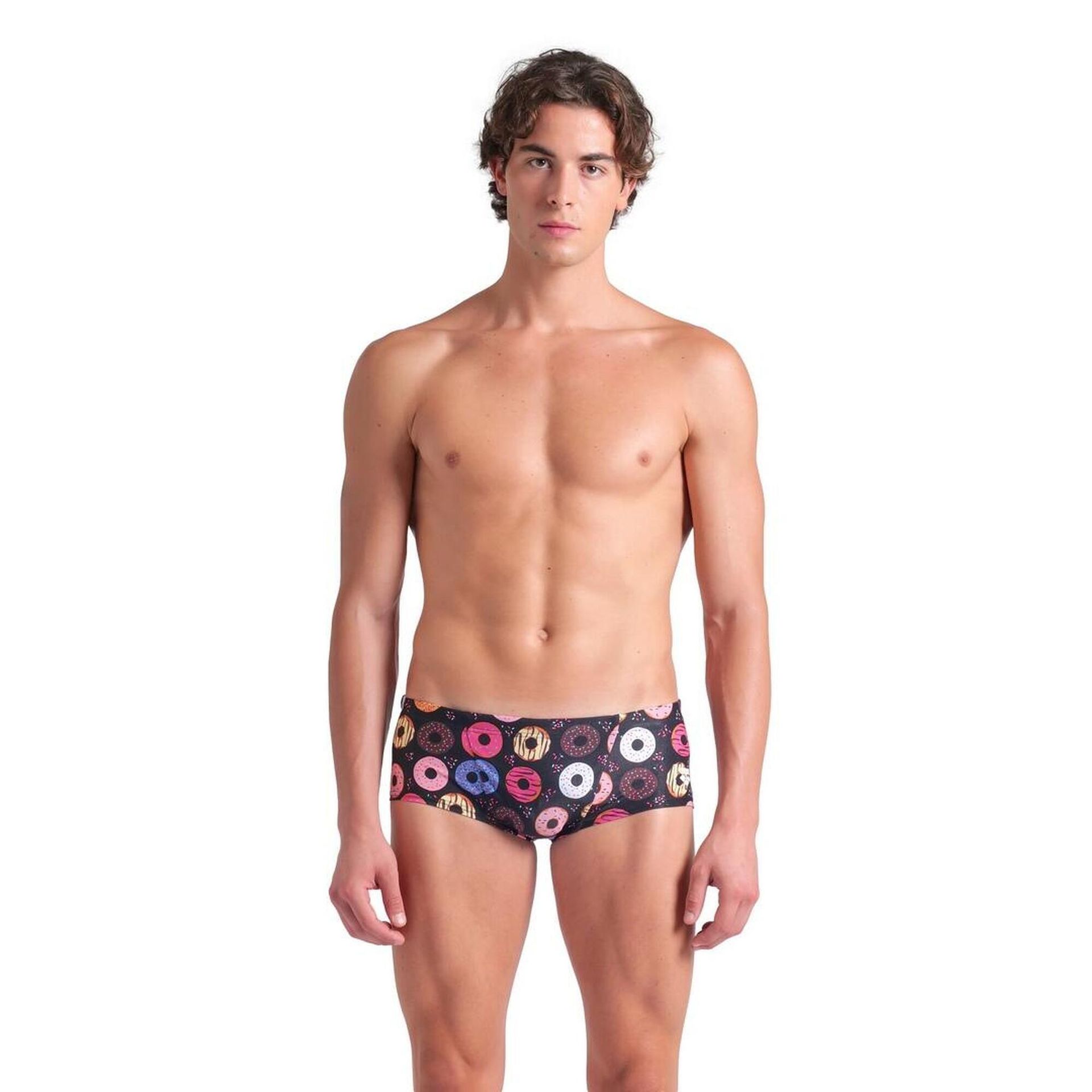 Szorty kąpielowe męskie Arena Donuts Low Waist