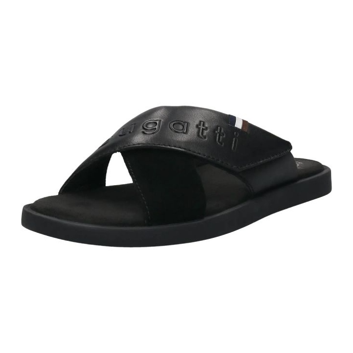 Klapki Bugatti 321-ART80-1014-1010 czarne