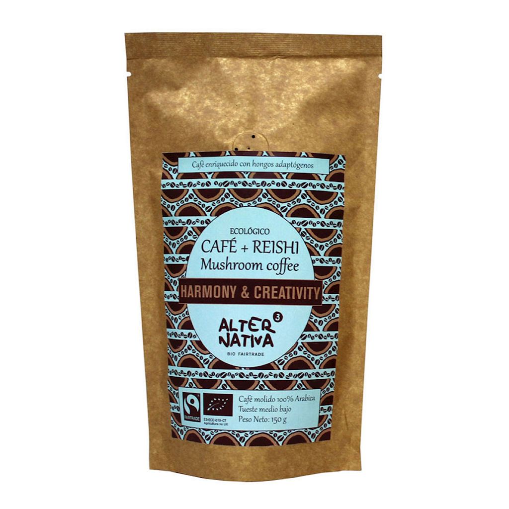 Alternativa3 Kawa mielona arabica z reishi 150 g Bio - kawa