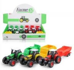 Traktor z przyczepą mix Ciuciubabka - model lub pojazd