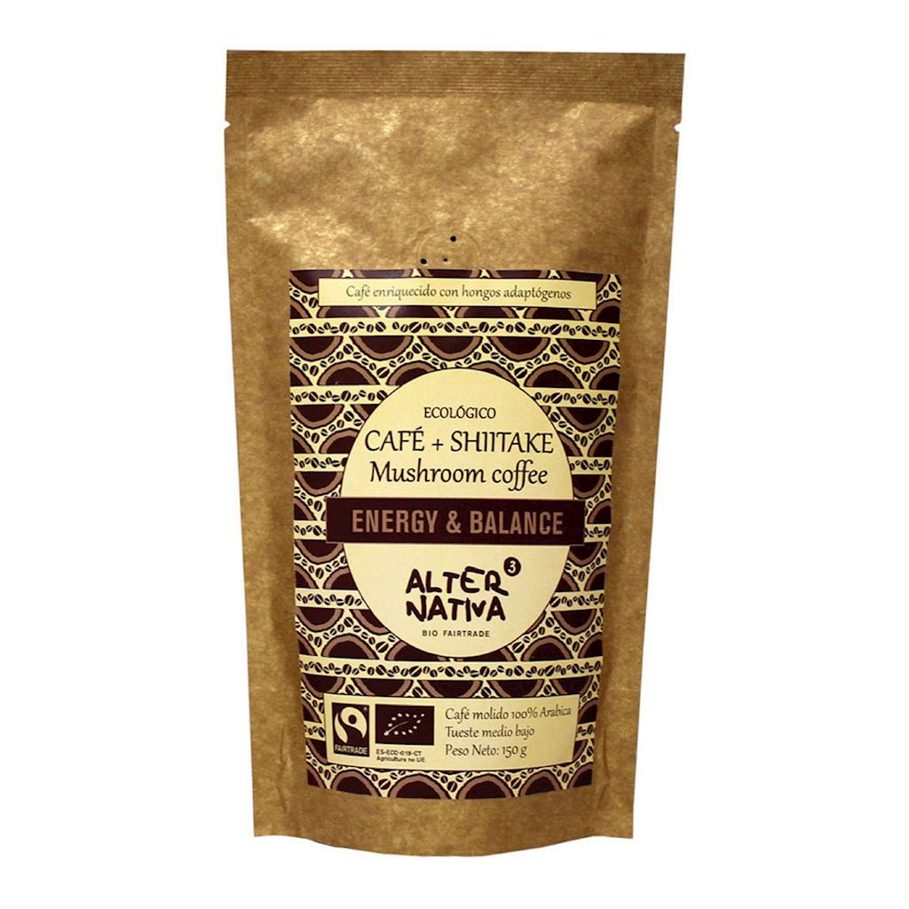 Alternativa3 Kawa mielona arabica z shiitake 150 g Bio - kawa
