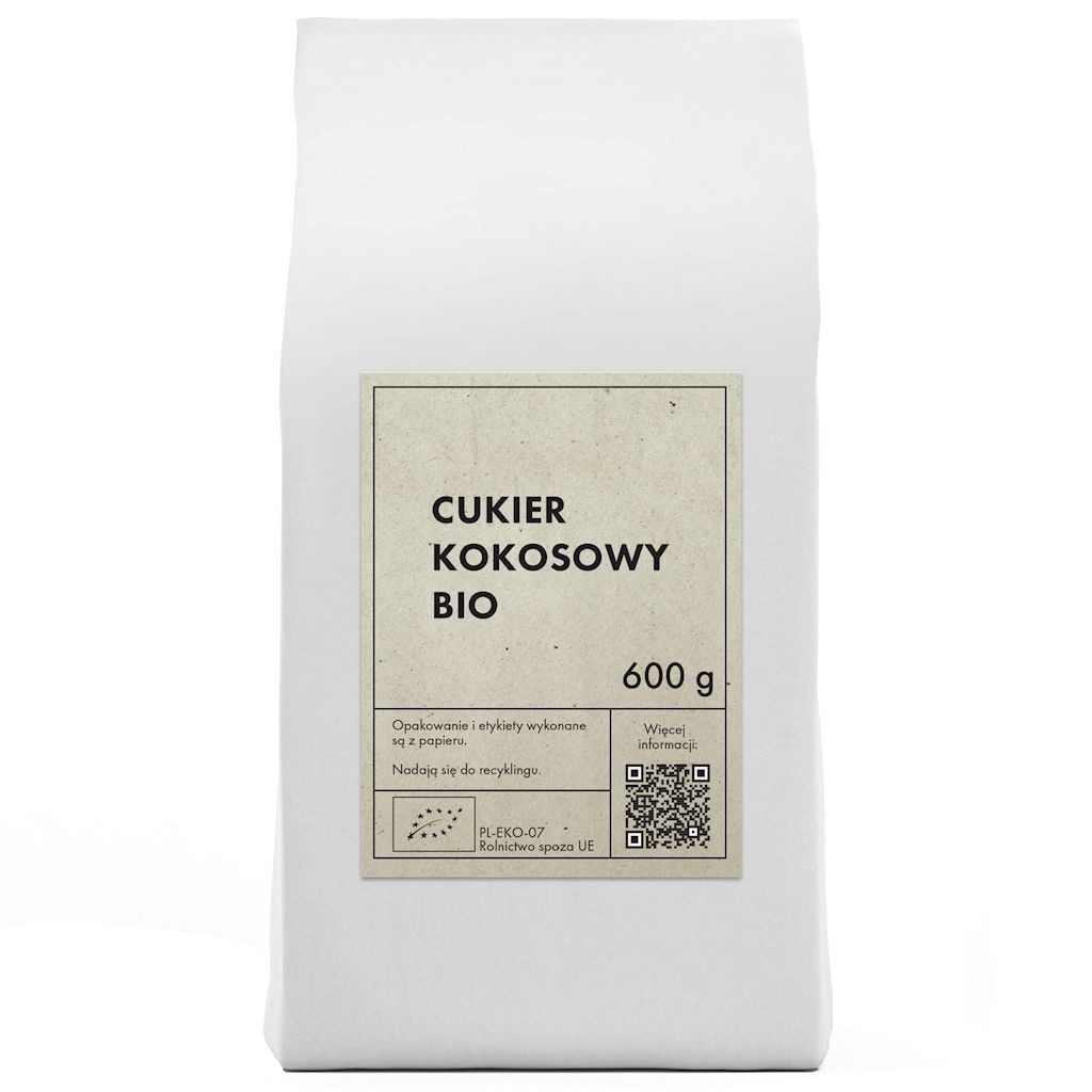 The Planet Cukier kokosowy 600 g Bio - Żywność