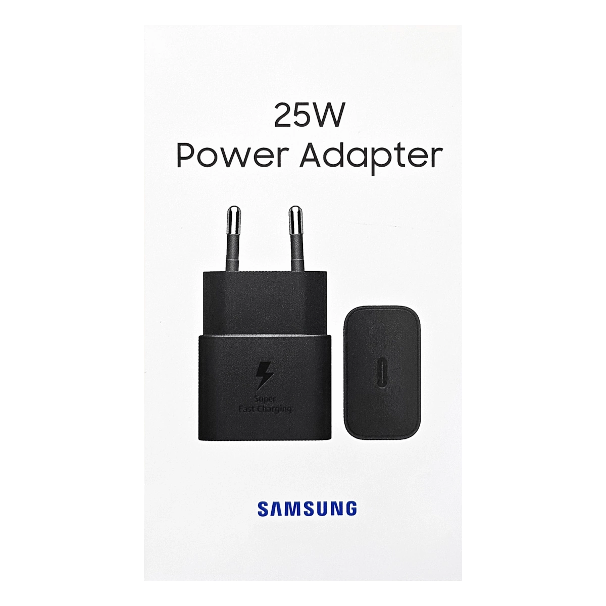 Ładowarka Samsung 25W EP-T2510 Super Fast Charging Czarna Tylko oryginalne akcesoria! Faktura VAT 23% na każde zamówienie