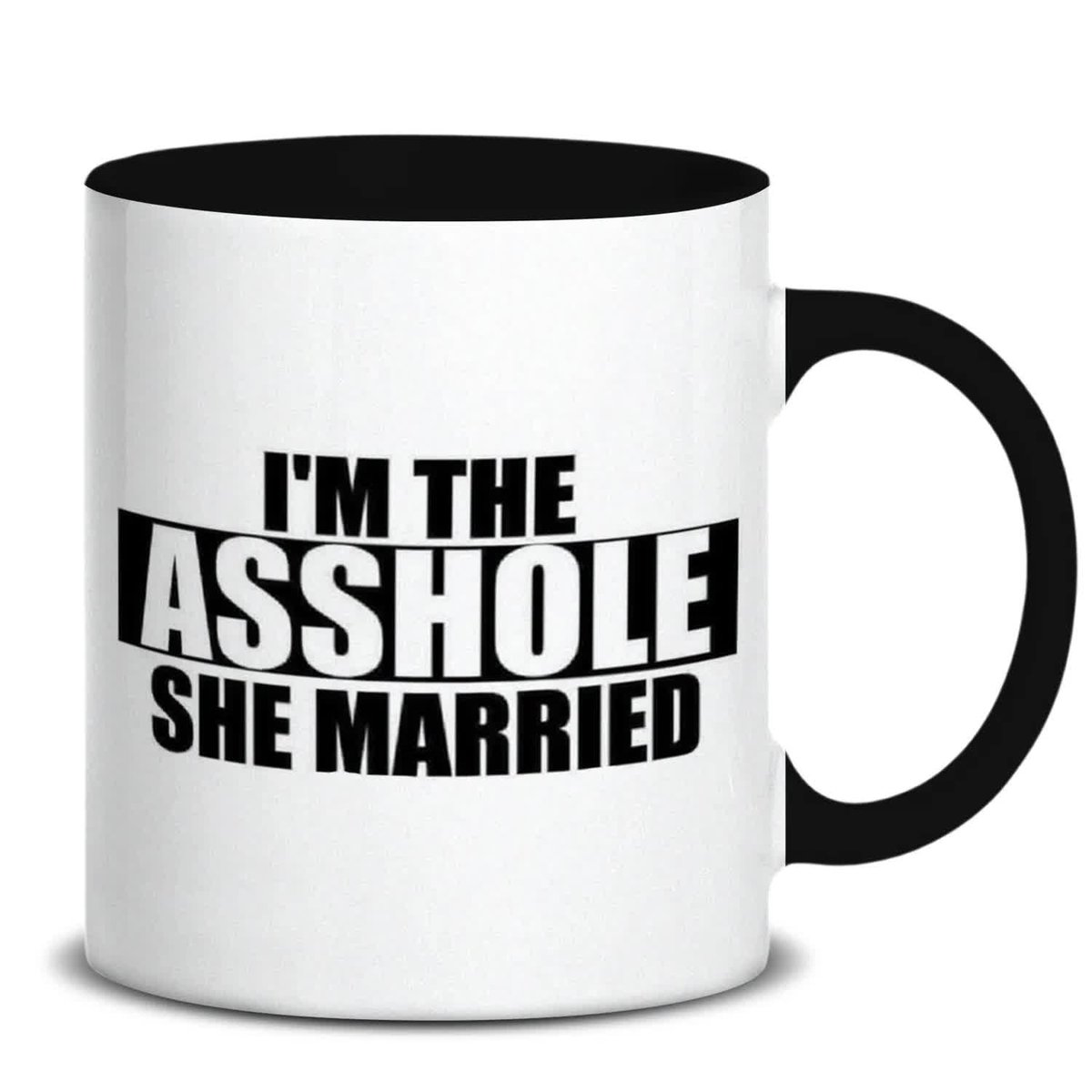 KUBEK CZARNY SUPER PREZENT ASSHOLE HARDCORE DLA KAŻDEGO NASTOLATKA WZORY