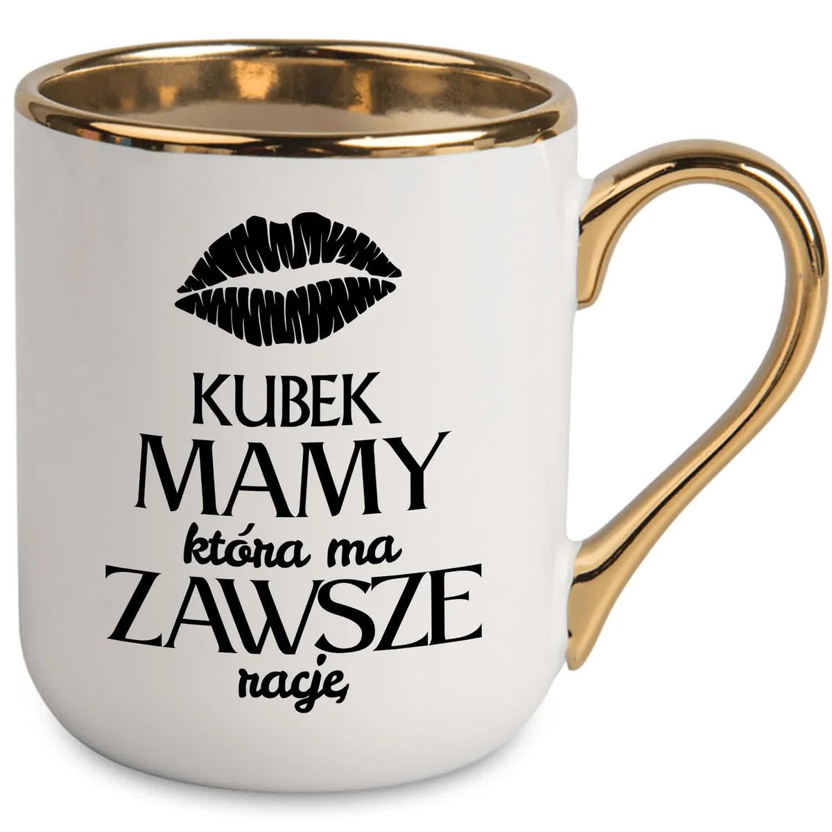 Kubek Elegant KUBEK MAMY KTÓRA MA RACJĘ Biały Na Prezent Dla Mamy TOP WZORY