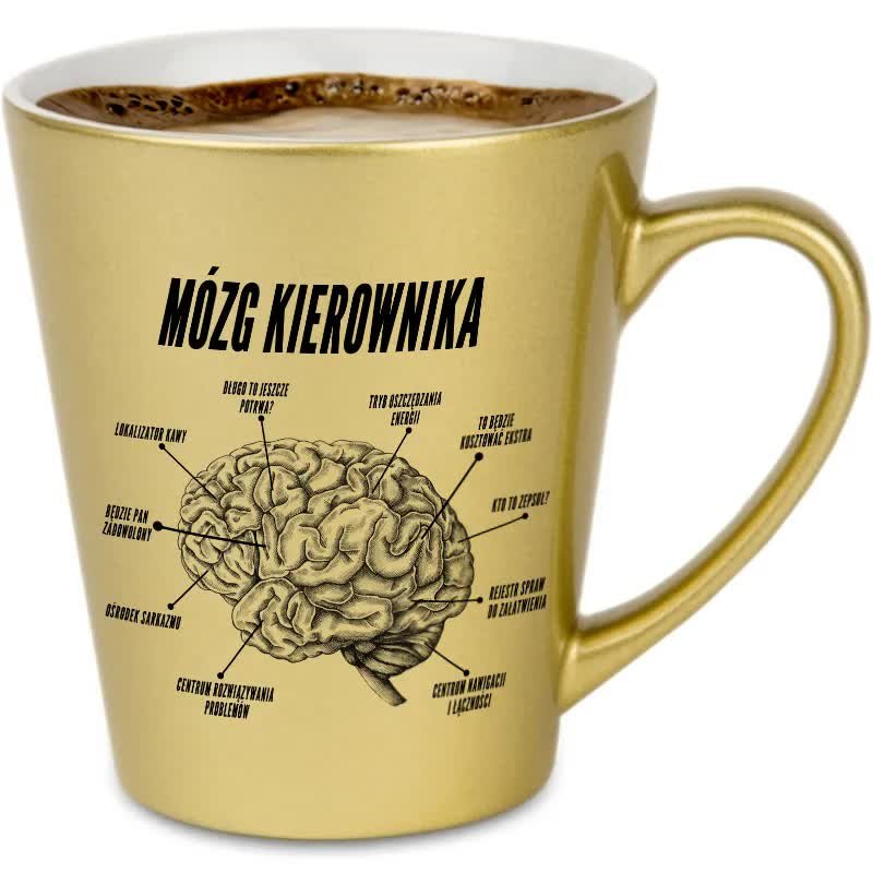 KUBEK PRAKTYCZNY ORGINALNY PREZENT DLA KIEROWNIKA MÓZG KIEROWNIKA UPOMINEK