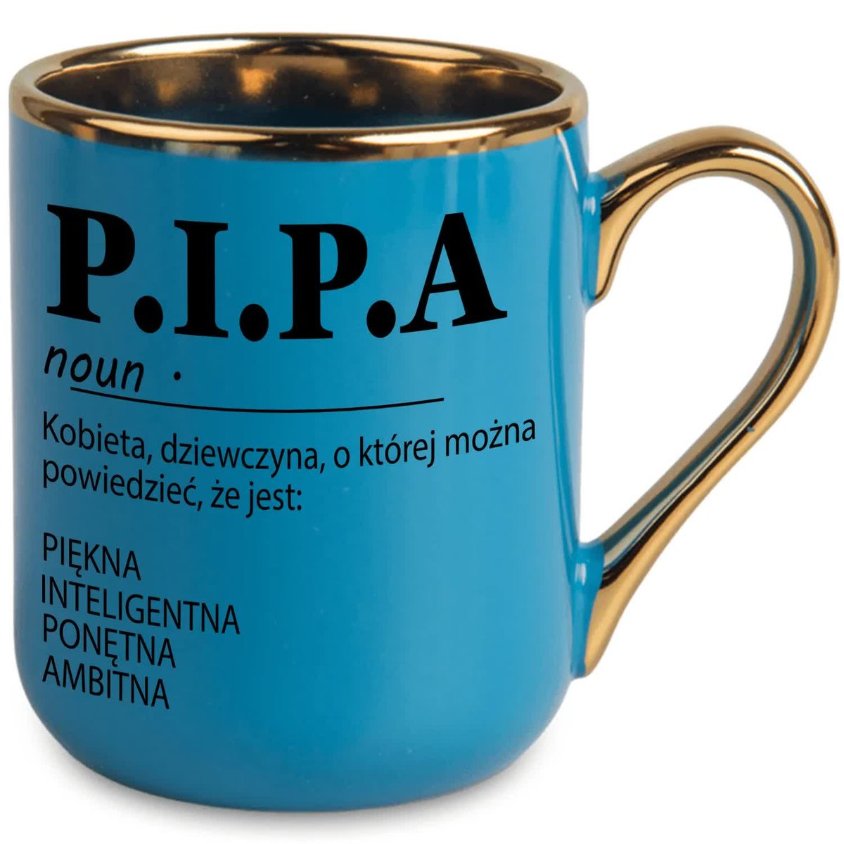 KUBEK NIEBIESKI PREZENT DLA KOLEŻANKI ŻONY PRZYJCIÓŁKI KOCHANKI WZ