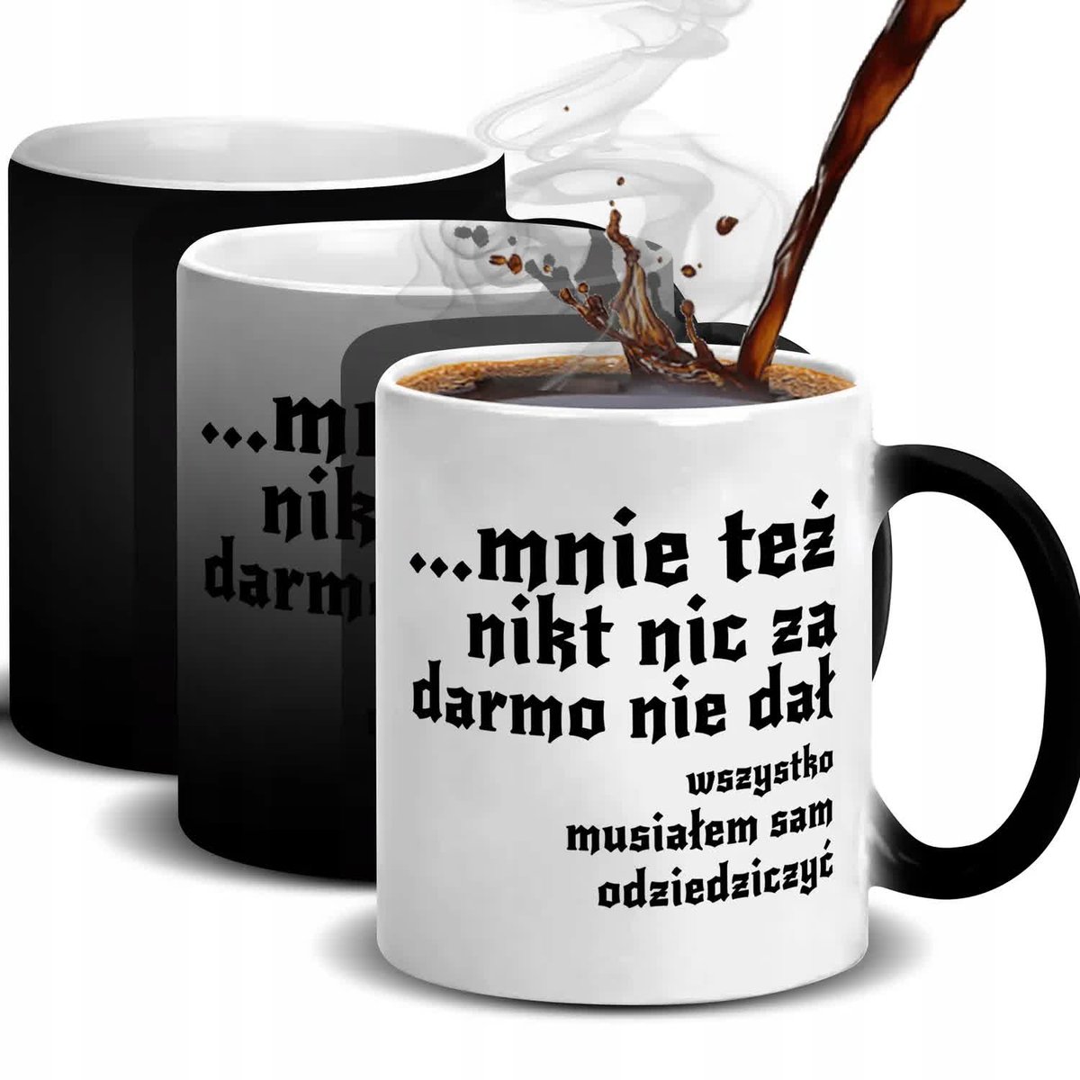 KUBEK MAGICZNY PREZENT SERIAL 1670 MNIE TEŻ NIKT NIC ZA DARMO NIE DAŁ WZ