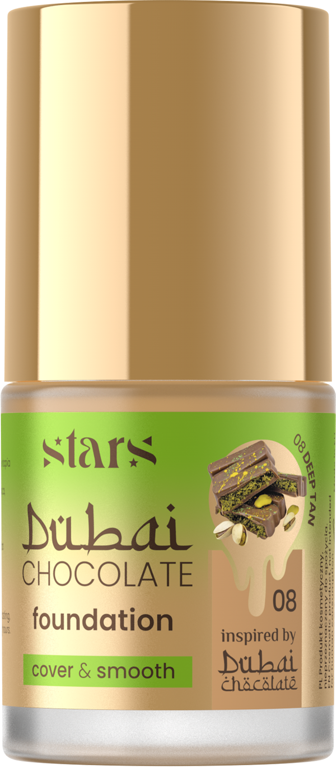 Stars from the Stars Dubai Chocolate Podkład Kryjąco-Wygładzający 08 Deep Tan