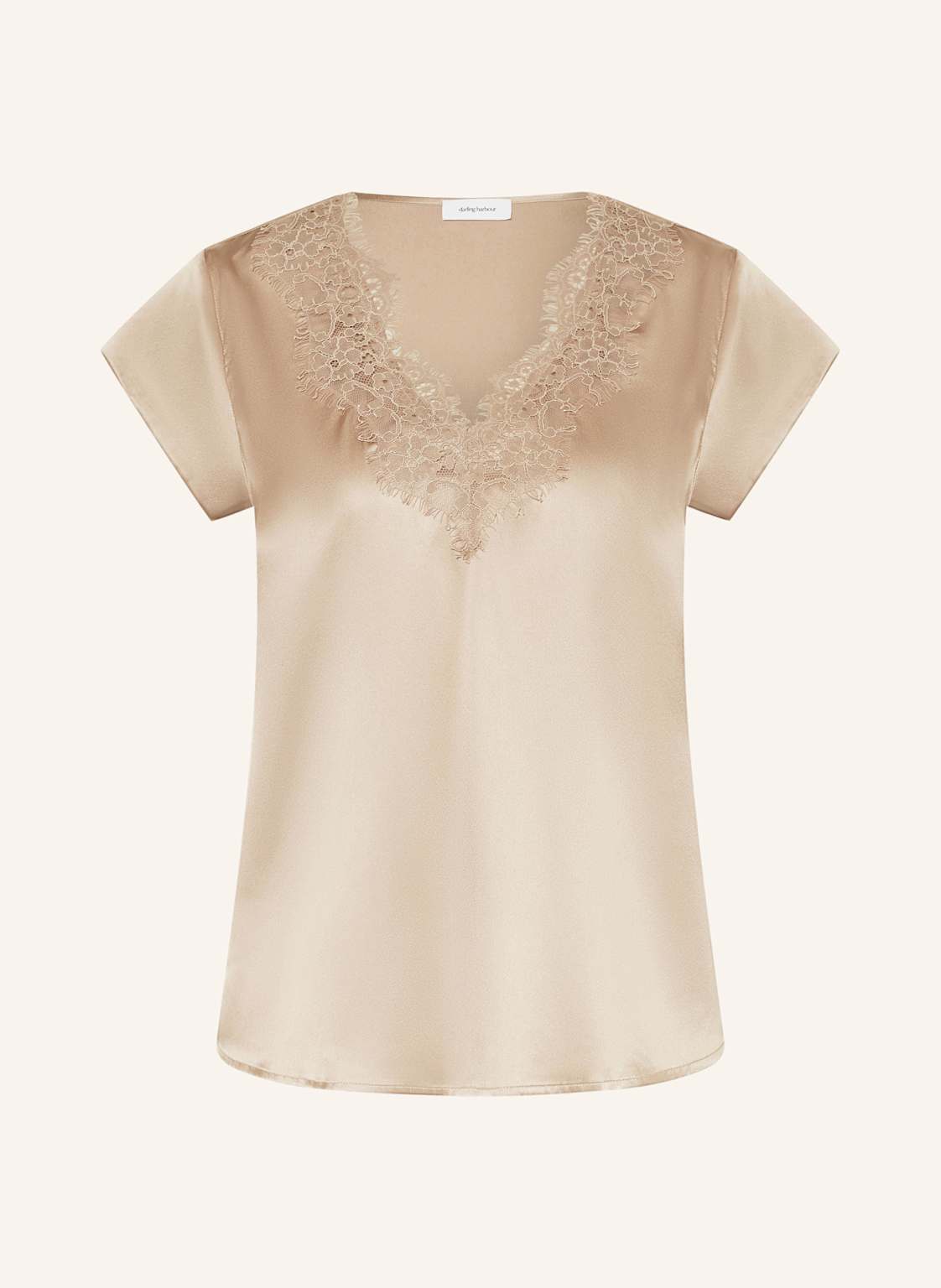 Darling Harbour Bluzka Z Jedwabiu braun