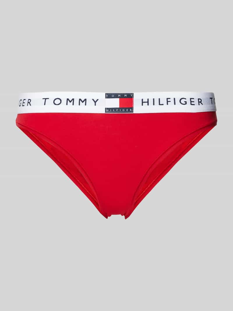 Figi bikini z elastycznym pasem z logo model ‘TH Heritage’