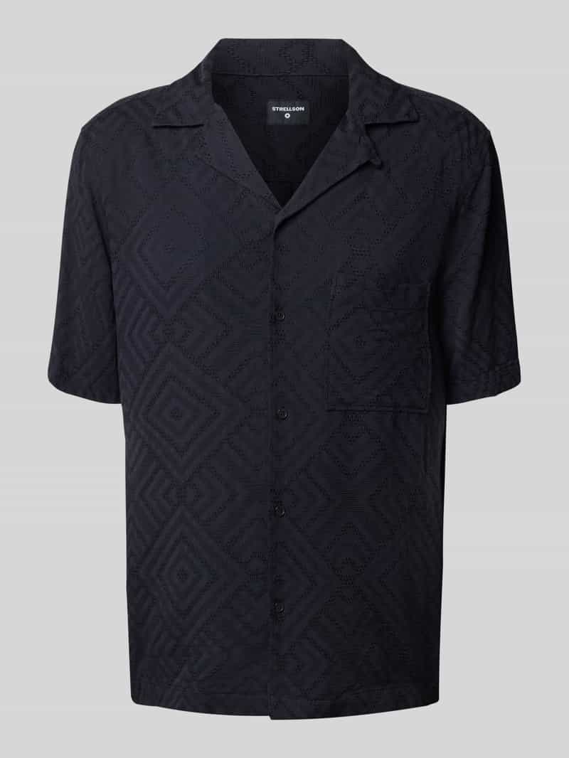 Koszula casualowa o kroju regular fit z mieszanki bawełny i wiskozy model ‘CISCO’