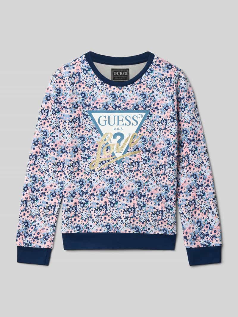 Bluza z czystej bawełny z nadrukiem z logo model ‘Active’