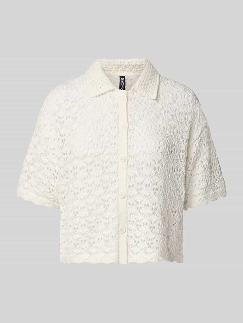 Kurtka z dzianiny o kroju relaxed fit z czystej bawełny model ‘FALKA’