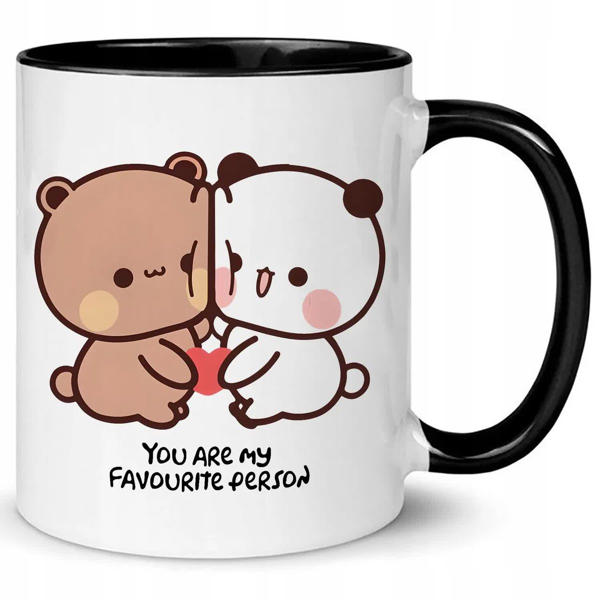 KUBEK PREZENT MISIE BUBU I DUDU CUTE BEAR LOVE MIŚ