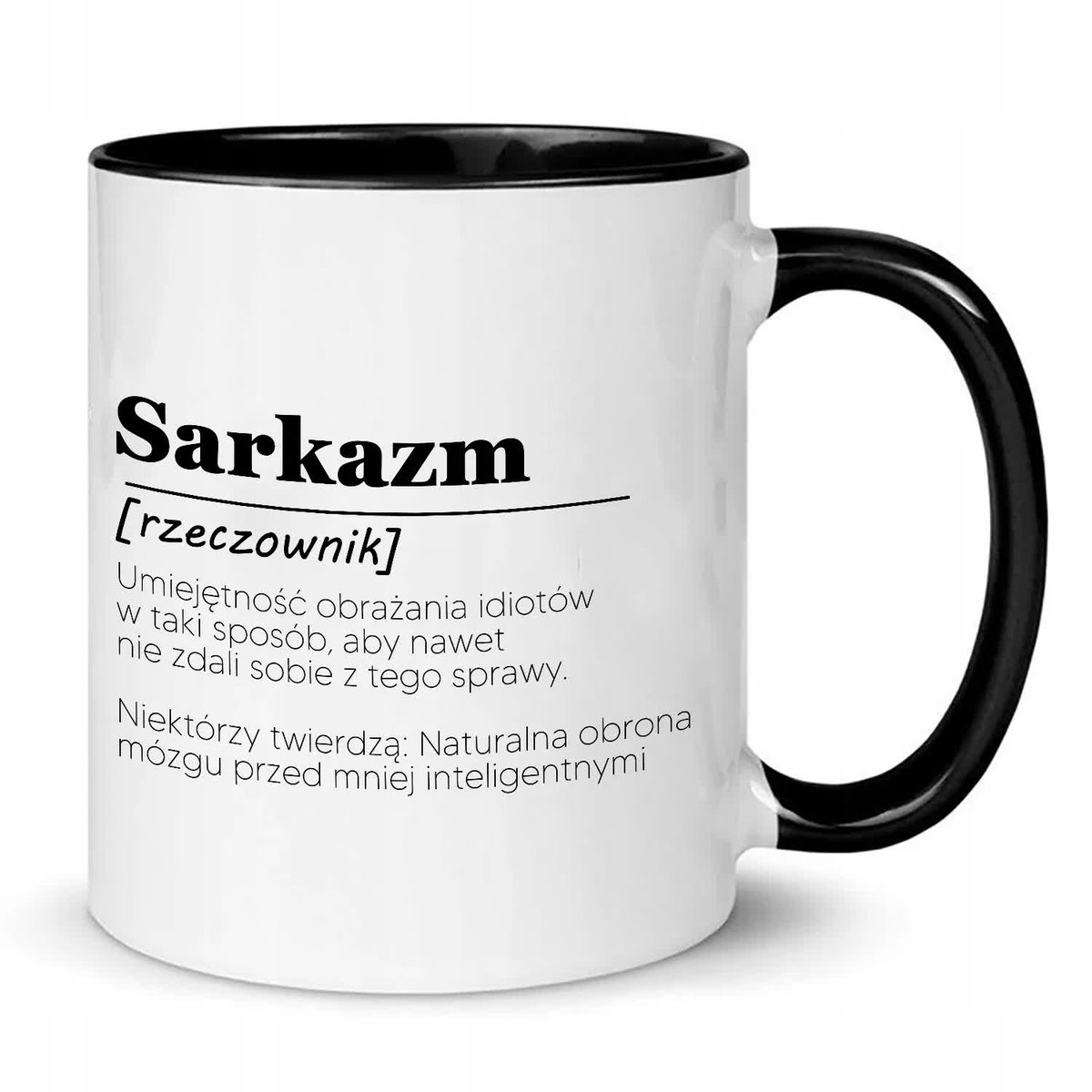KUBEK Śmieszny PREZENT Definicje SARKAZM Wzory MiX