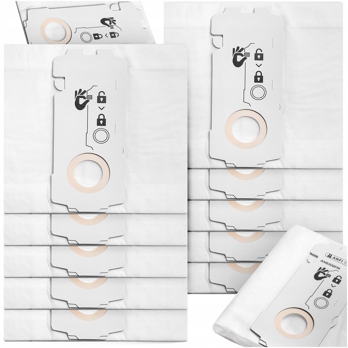 10x Worki Do Odkurzacza Festool CT MINI MIDI CT15 MOCNE Zamiennik 204308