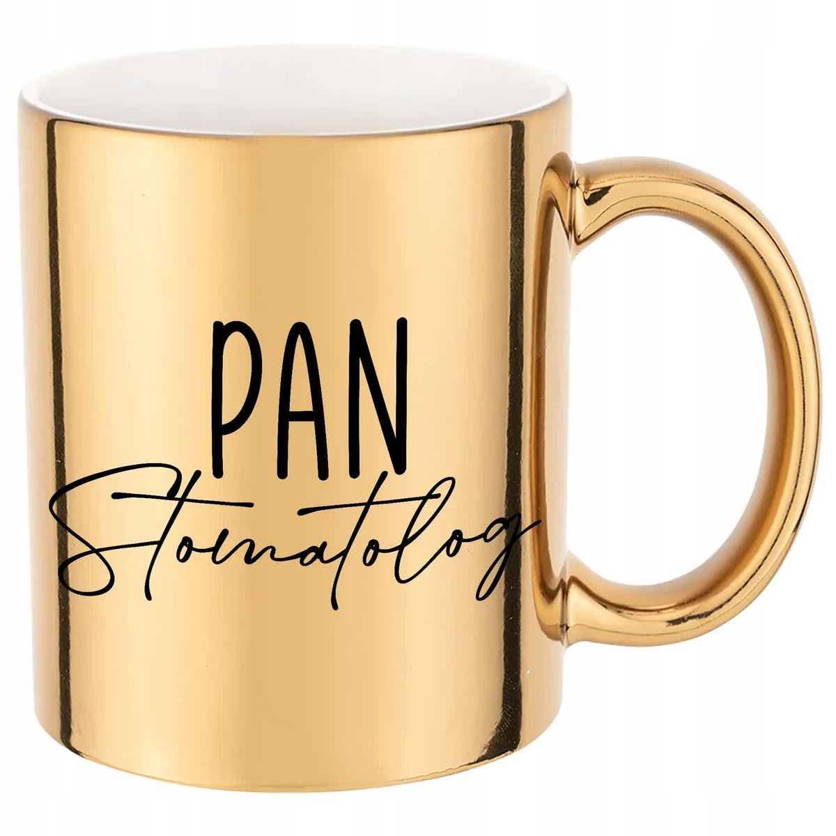 KUBEK ZŁOTY PREZENT Dla PANA STOMATOLOGA BEST WZÓR