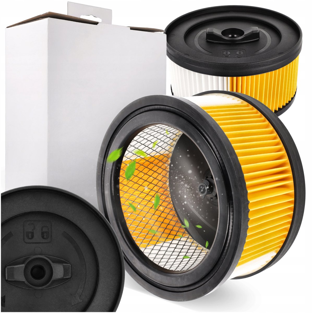 FILTR DO ODKURZACZA BUDOWLANEGO Karcher 4.200 WD 5.400 Zamiennik CARTRIDGE