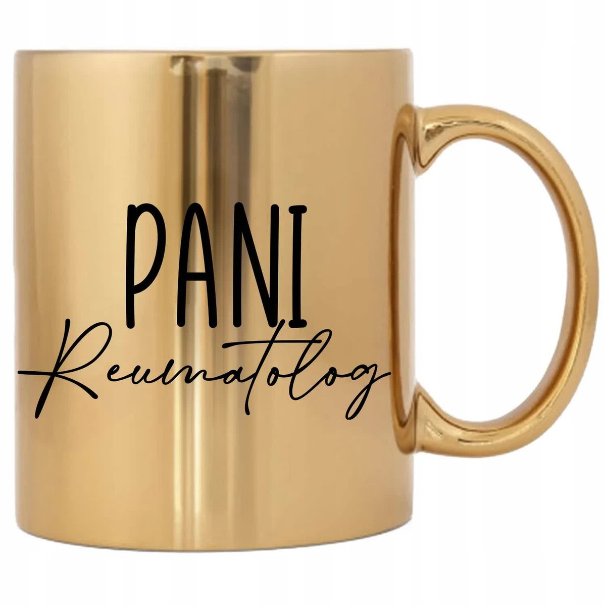 KUBEK ZŁOTY EKSLUSYWNY PREZENT NA KAŻDĄ OKAZJĘ PANI REUMATOLOG WIELE WZORÓW