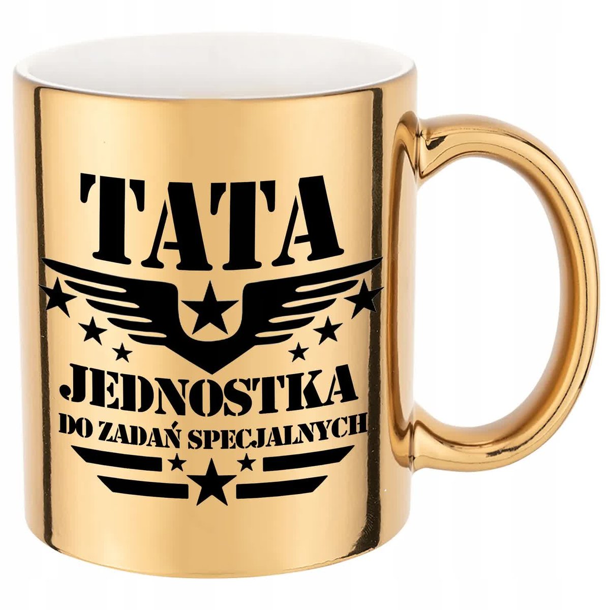 KUBEK ZŁOTY PREZENT DLA TATY NA DZIEŃ OJCA WZORY