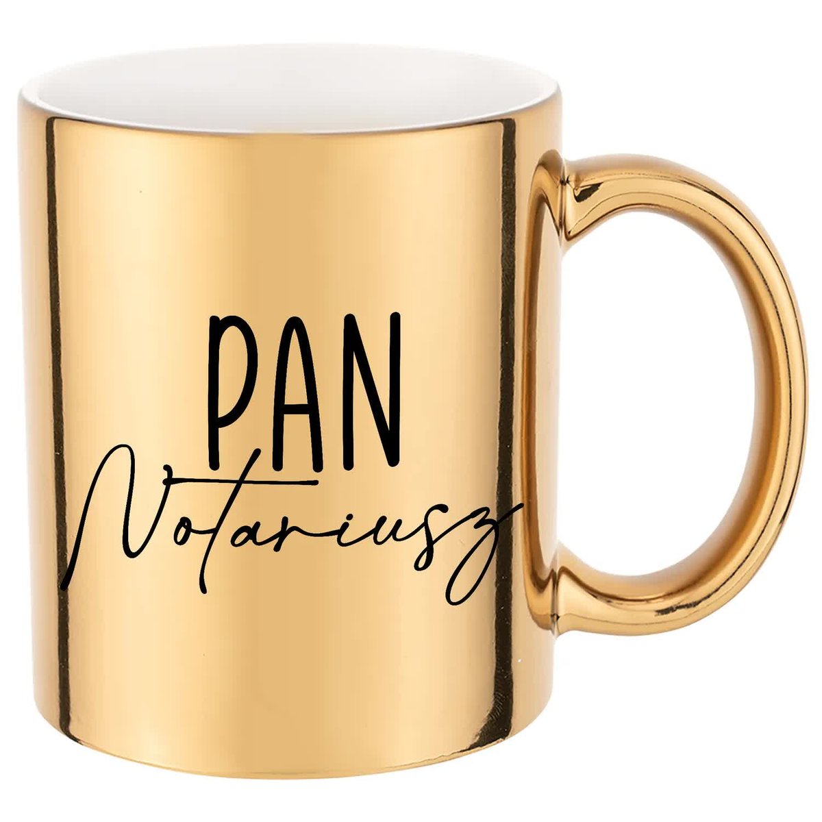 KUBEK ZŁOTY NA PREZENT Dla PANA NOTARIUSZA WZORY