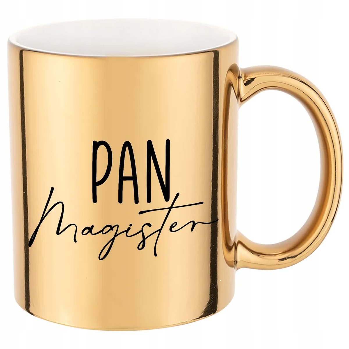 KUBEK ZŁOTY NA PREZENT Dla PANA MAGISTRA BEST WZÓR