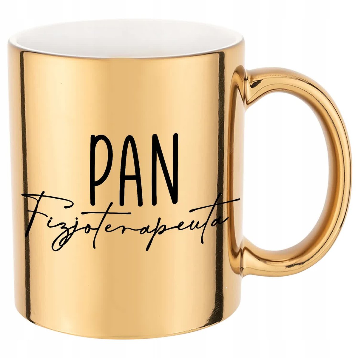 KUBEK ZŁOTY PREZENT Dla PANA FIZJOTERAPEŁTY WZORY