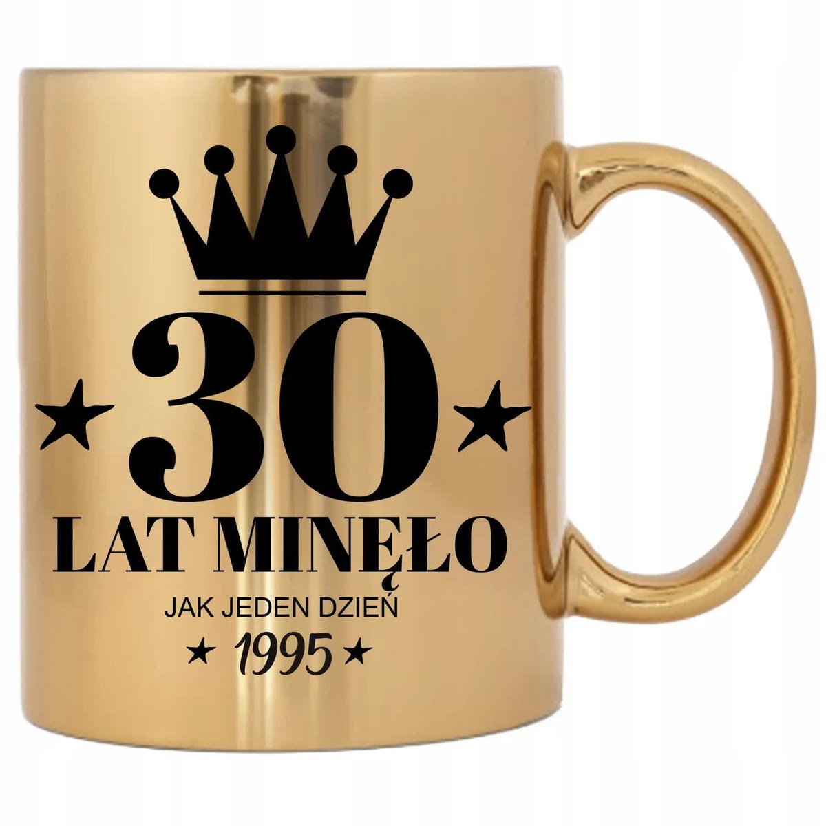 KUBEK ZŁOTY ORGINALNY PREZENT NA 30 URODZINY WZORY