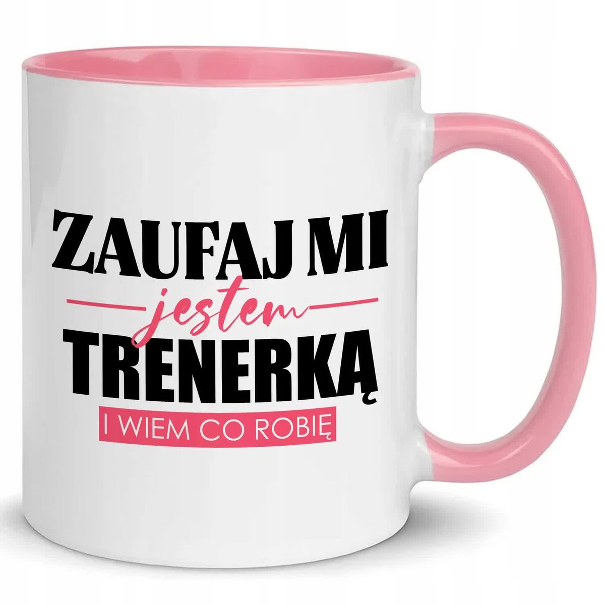 KUBEK 300ml Śmieszny Prezent dla TRENERKI +