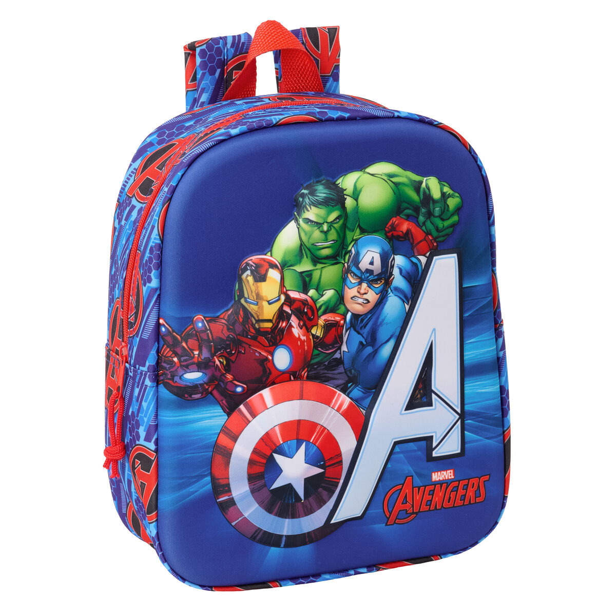 Plecak szkolny The Avengers Czerwony 22 x 27 x 10 cm
