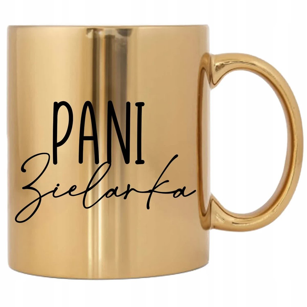 KUBEK ZŁOTY EKSLUSYWNY PREZENT NA KAŻDĄ OKAZJĘ PANI ZIELARKA WIELE WZORÓW