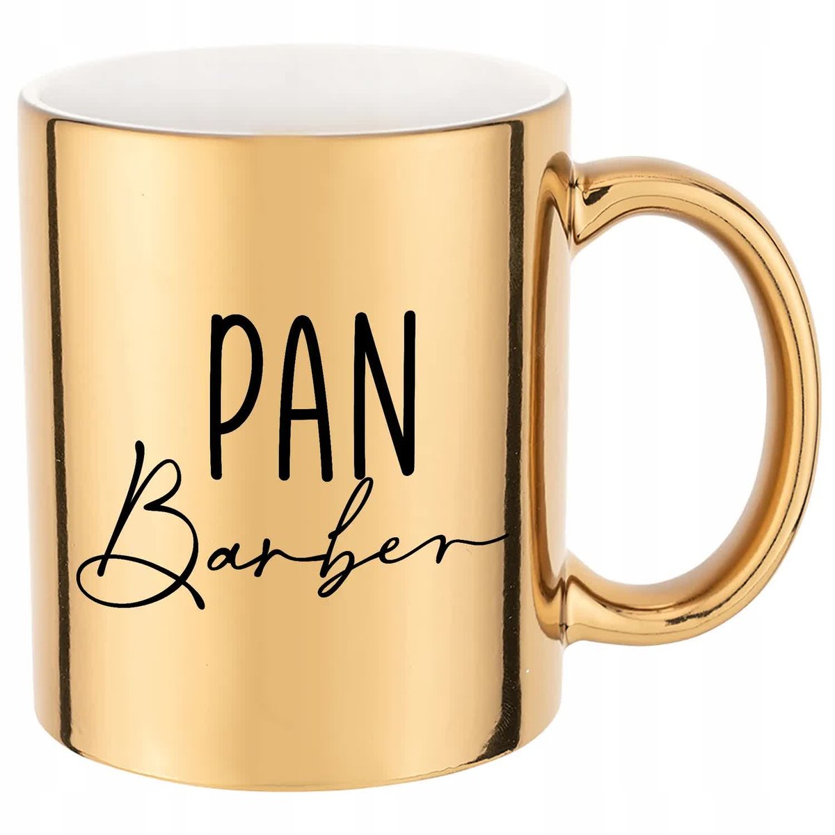 KUBEK ZŁOTY NA PREZENT Dla PANA BARBERA BEST WZÓR