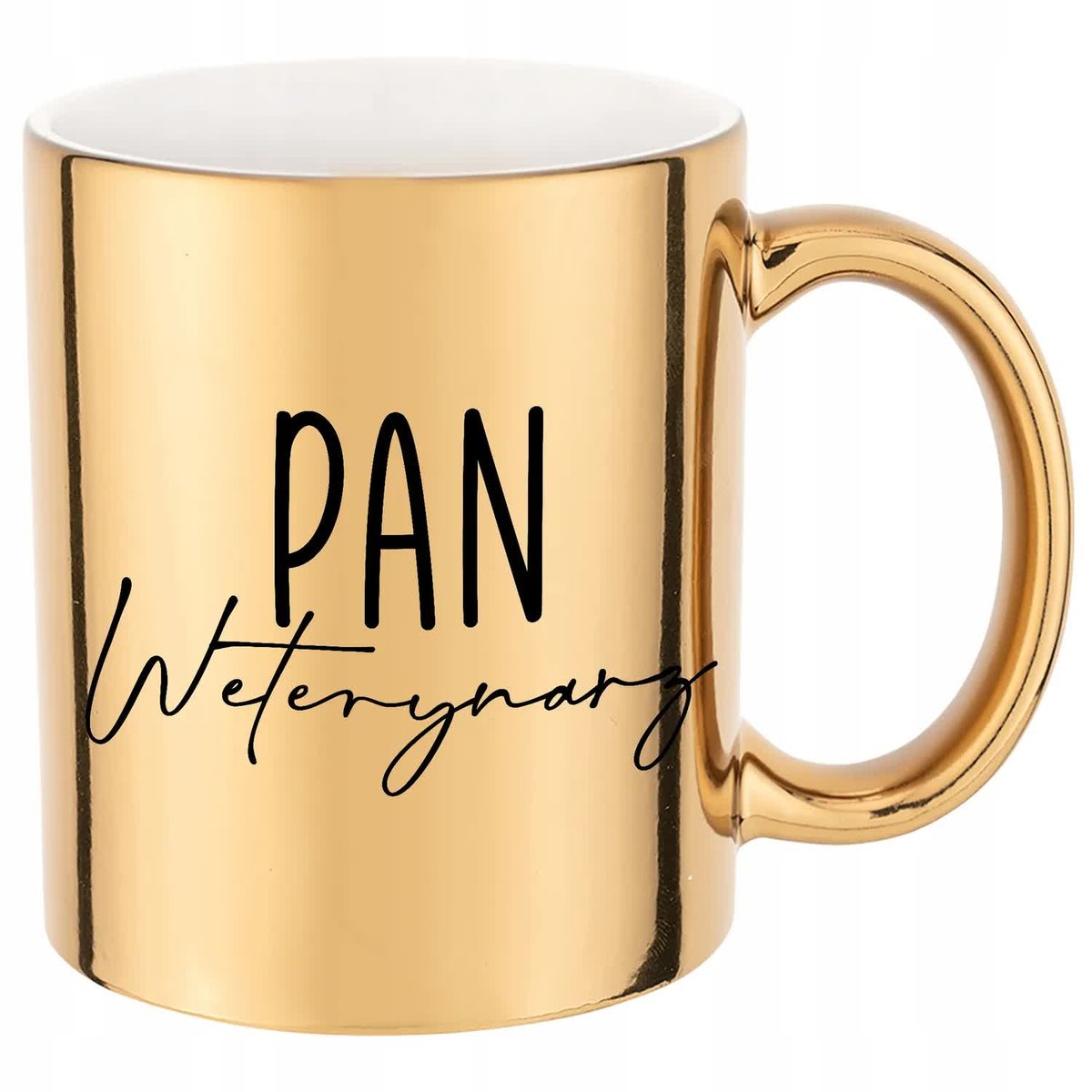 KUBEK ZŁOTY PREZENT Dla PANA WETERYNARZA BEST WZÓR