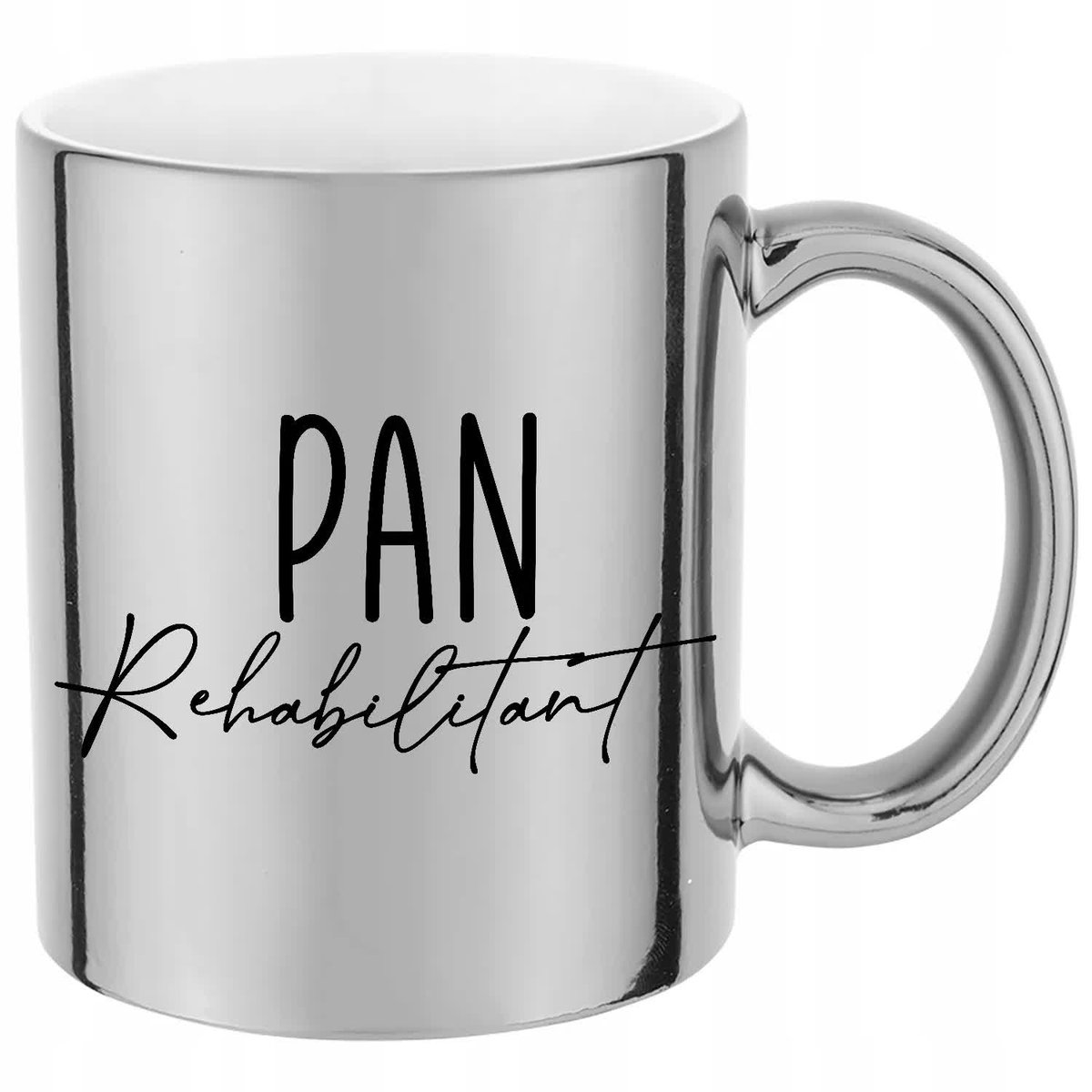 KUBEK SREBRNY PREZENT Dla PANA REHABILITANT WZORY