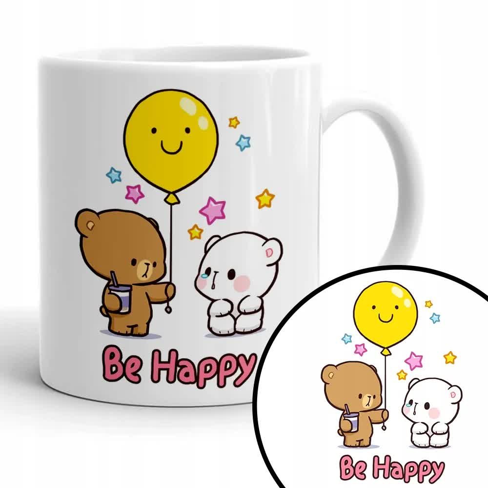 Kubek Biały Na Prezent Walentynki UROCZE Top Wzory