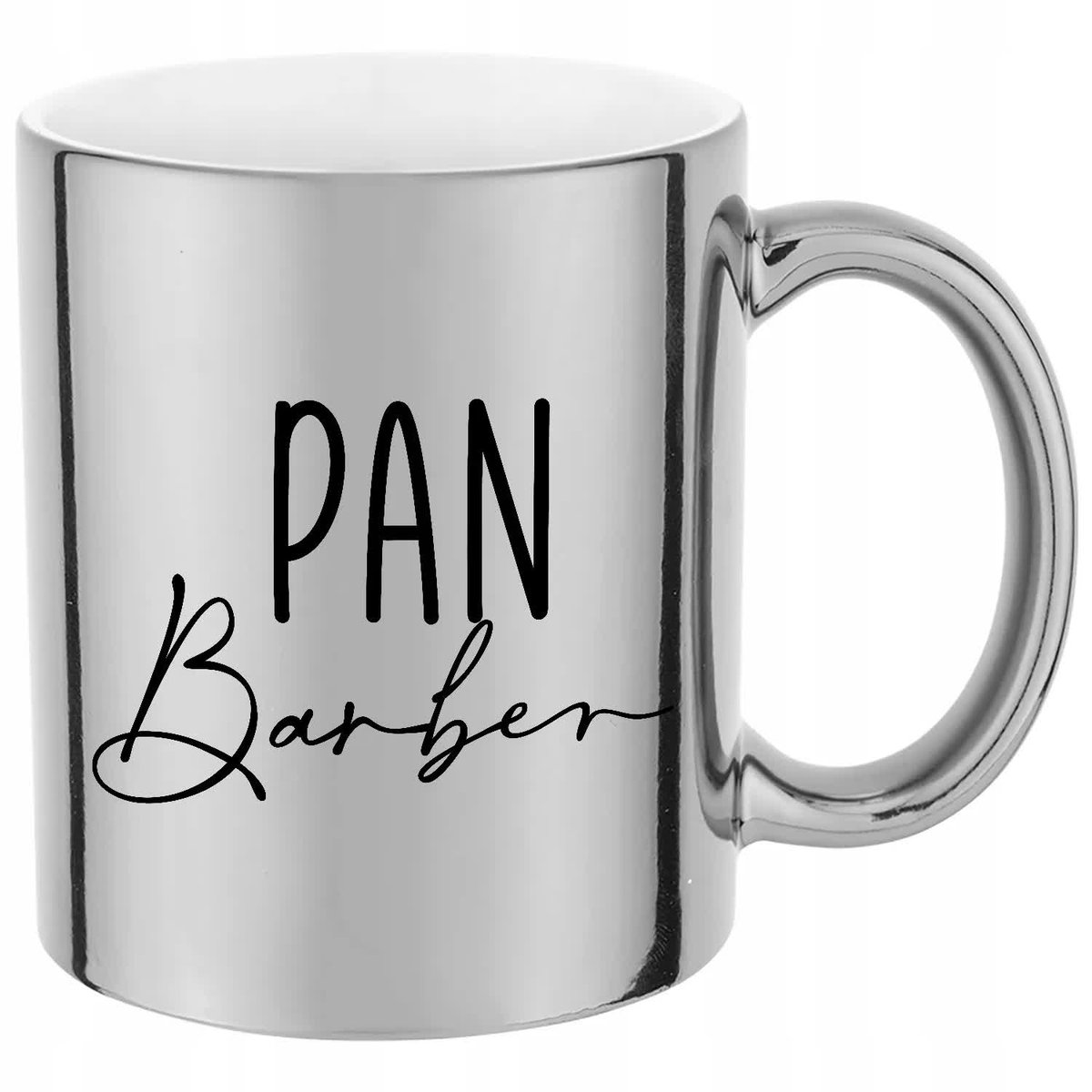 KUBEK SREBRNY NA PREZENT Dla PANA BARBERA WZORY