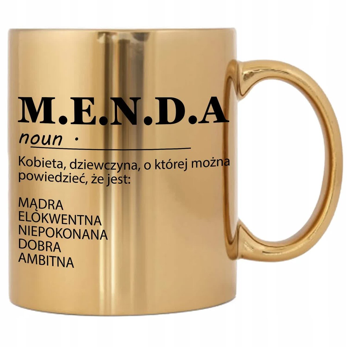 KUBEK ZŁOTY PREZENT DLA KOLEŻANKI ŻONY PRZYJCIÓŁKI KOCHANKI WZORY