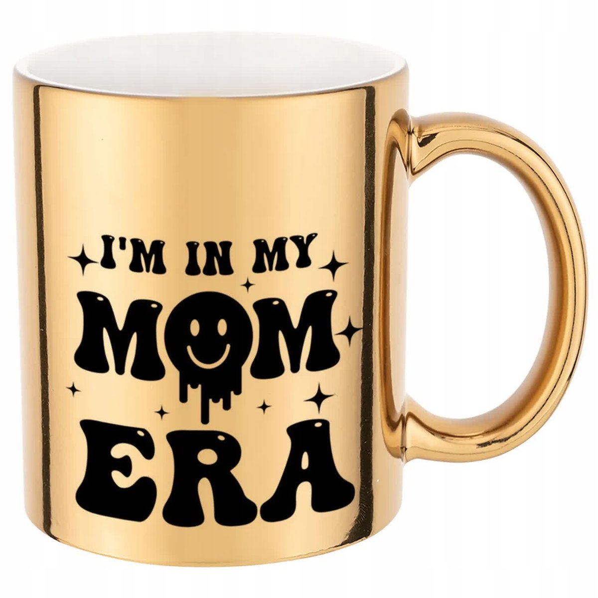 KUBEK ZŁOTY SUPER PREZENT MOM ERA HARDCORE DLA KAŻDEGO NASTOLATKA MIX WZORY