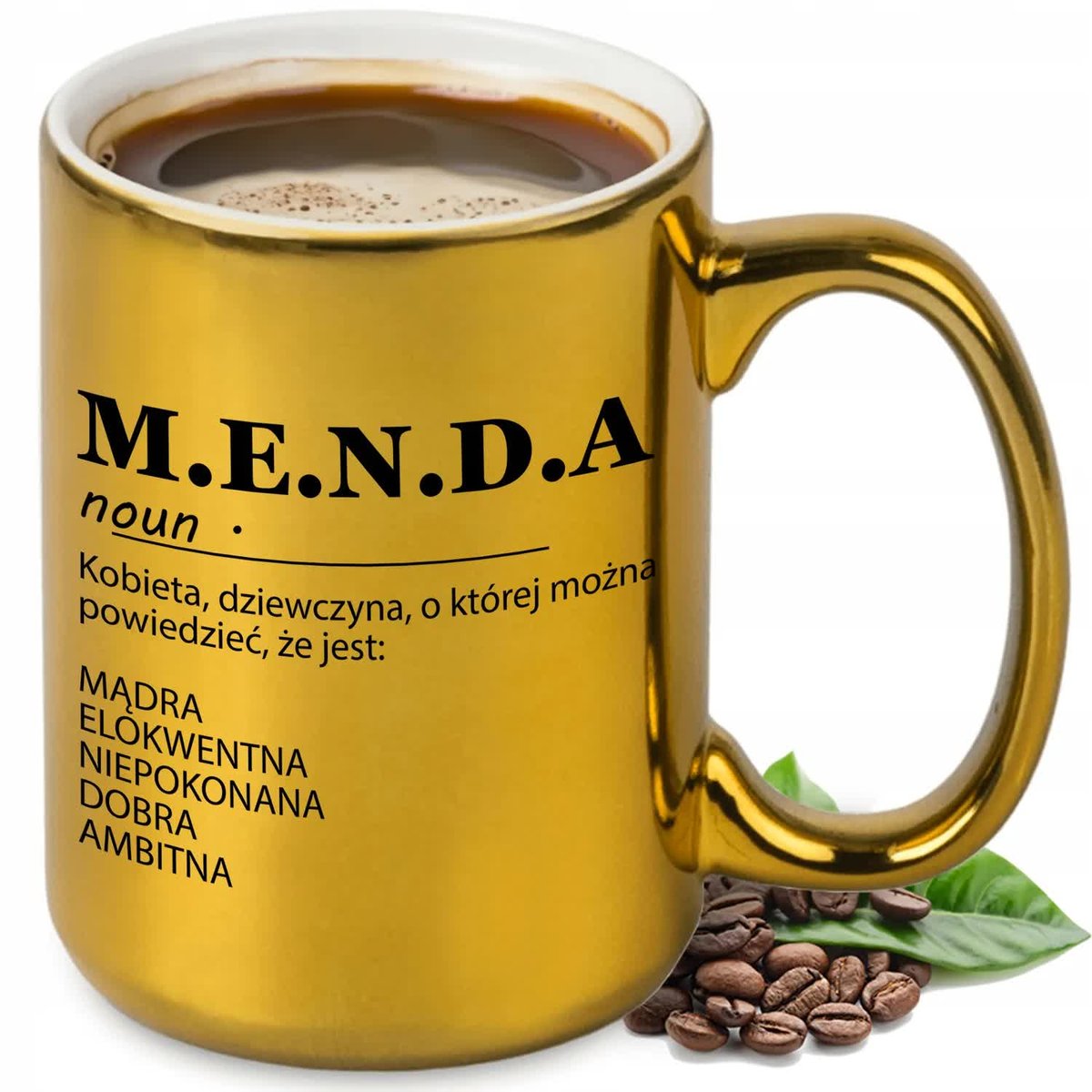 KUBEK ZŁOTY PREZENT DLA KOLEŻANKI ŻONY PRZYJCIÓŁKI KOCHANKI WZORY