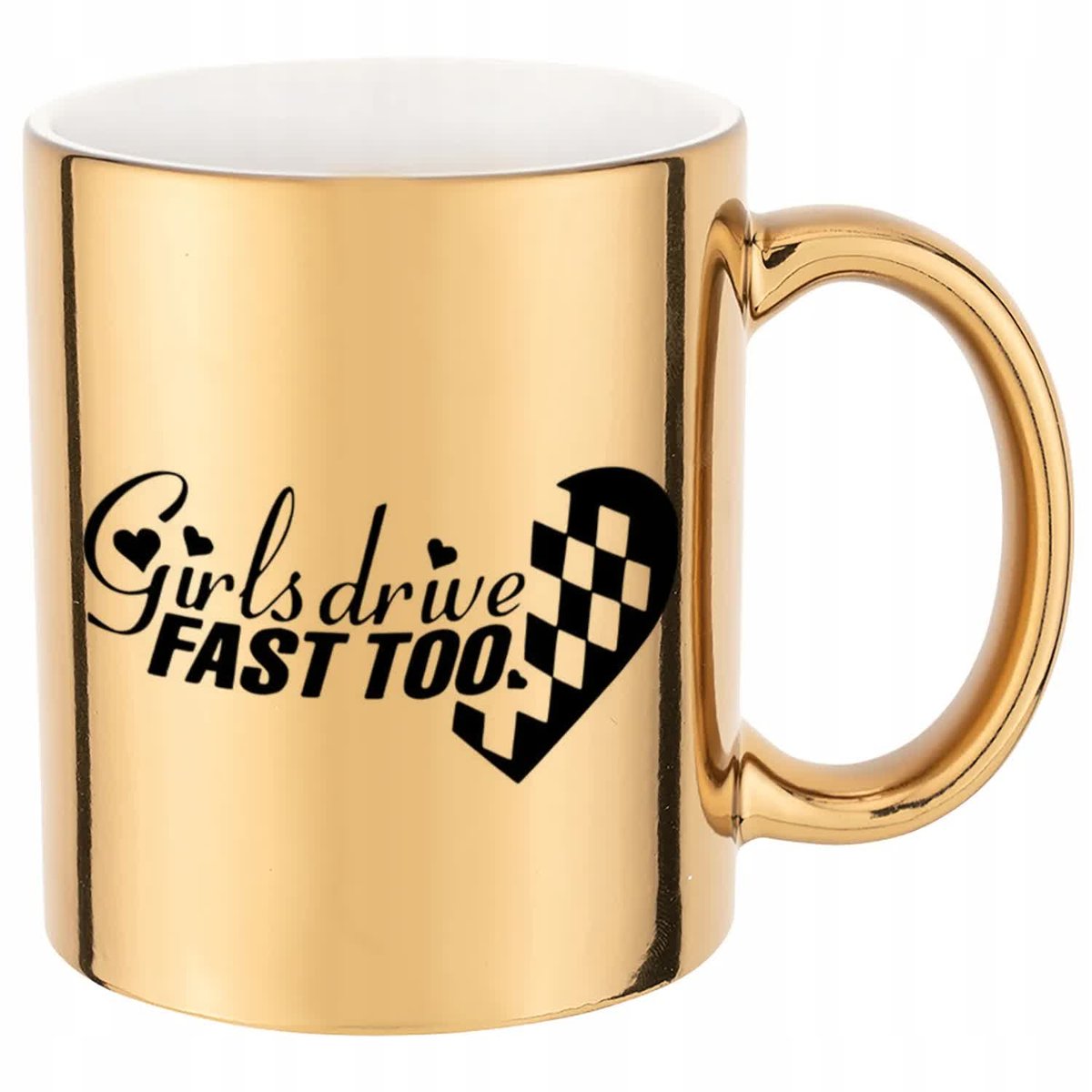 KUBEK ZŁOTY SUPER PREZENT FAST TOO HARDCORE DLA KOLEGI KOLEŻANKI MIX WZORY