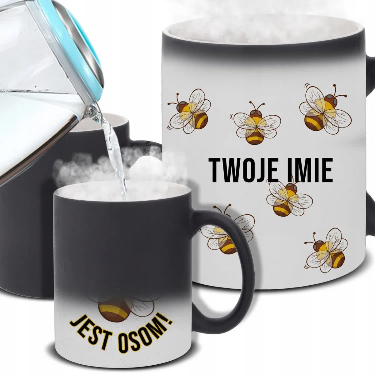 Kubek Magiczny Dla Ogrodnika TEN OGRODNIK JEST OSOM! *IMIĘ* Na Prezent Wz